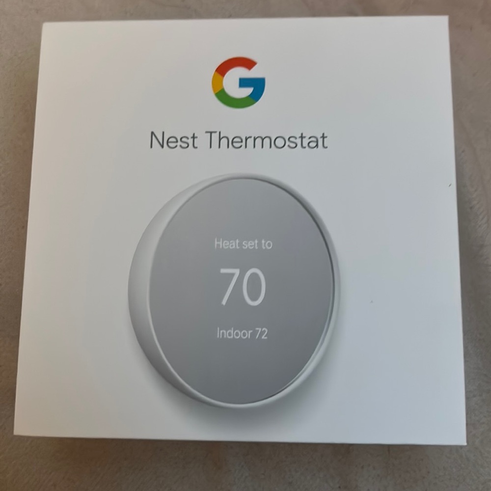 Opened but New Google Nest Thermostat